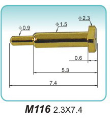 异形探针M116 2.3X7.4
