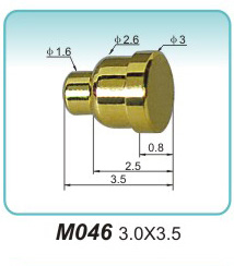 接地弹簧顶针M046 3.0X3.5