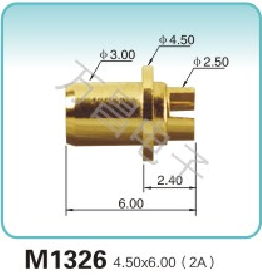 M1326 4.50x6.00(2A)pogopin