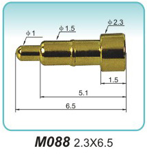 电流触针M088 2.3X6.5