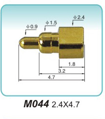 电源接触顶针M044 2.4X4.7