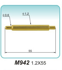 弹簧接触针M942 1.2X55